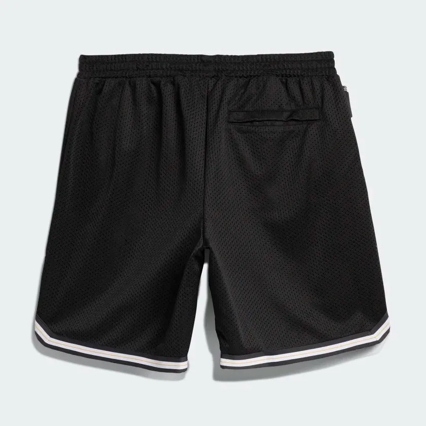 ADIDAS TYSHAWN B BALL SHORTS BLACK / WHITE