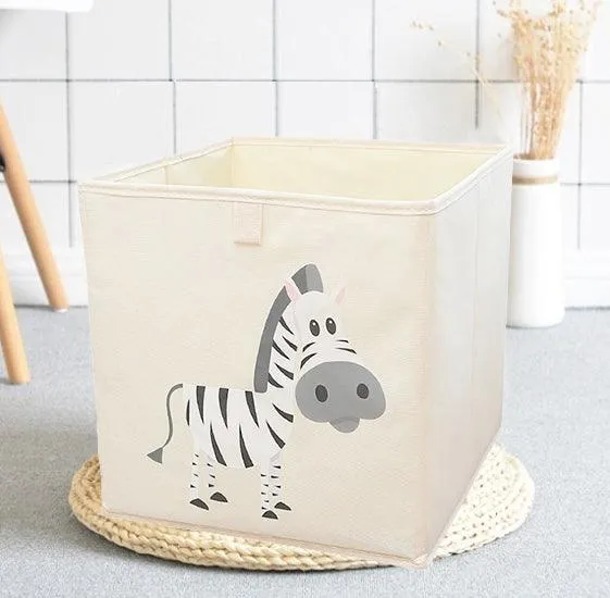 Animal Print Storage Baskets