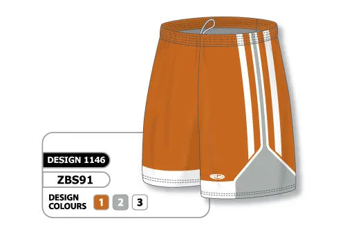 Athletic Knit Custom Sublimated Basketball Short Design 1146