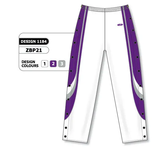 Athletic Knit Custom Sublimated Basketball Warm Up Pant Design 1184