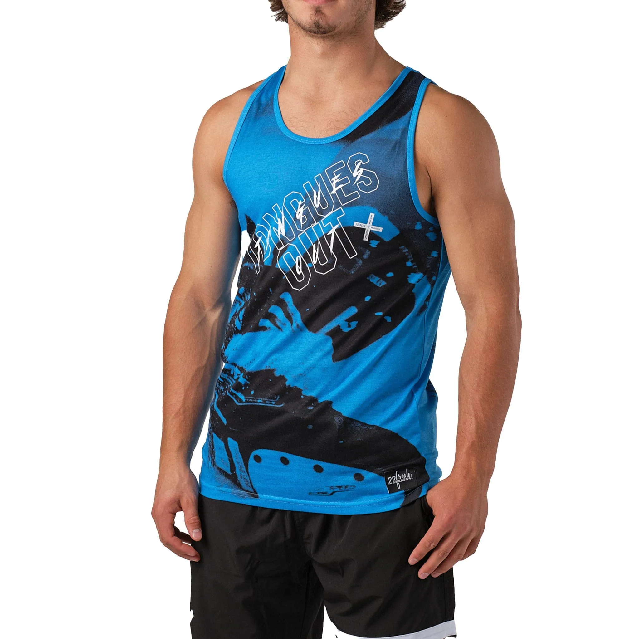 Bauer 22Fresh Sublimated Tongues Out Tank Mens Shirt