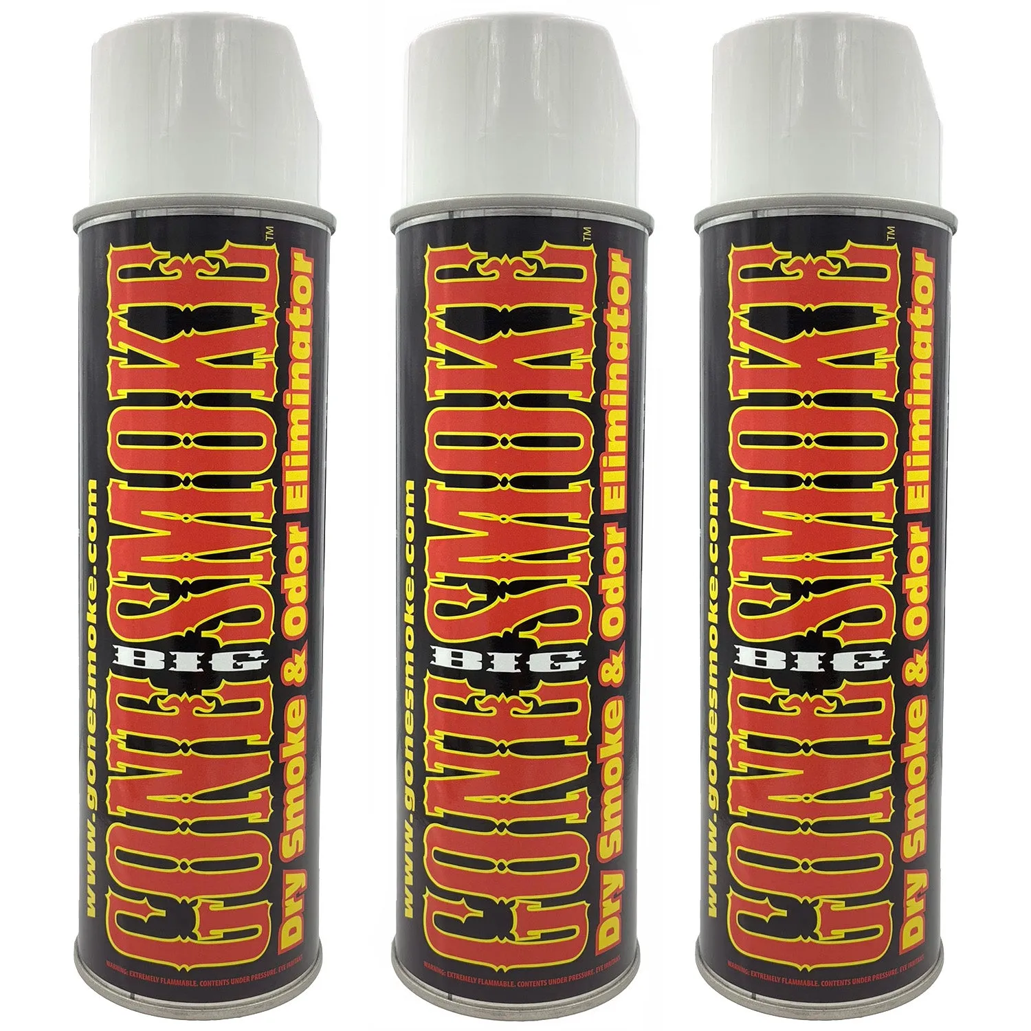 Big Gone Smoke- Dry Smoke & Odor Eliminator, 16 oz.- 3 pack