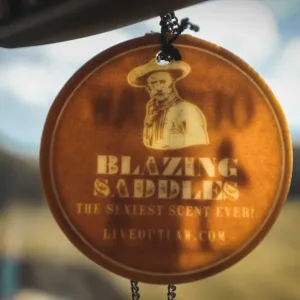 Blazing Saddles Air Freshener