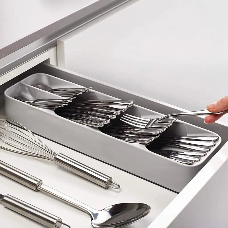 Compact Cutlery Organizer | Kitchen Drawer Organizer