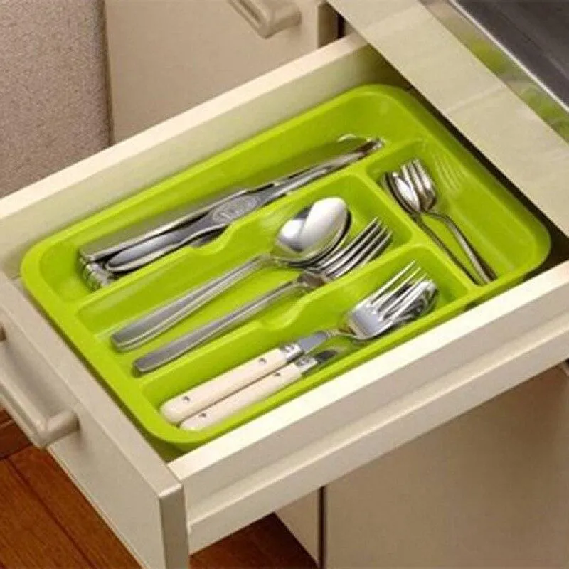 Compact Cutlery Organizer | Kitchen Drawer Organizer