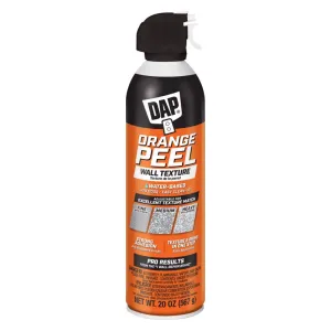 DAP White Water-Based Orange Peel Spray Texture 20 oz