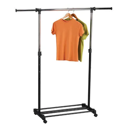 Extendable Rolling Garment Rack