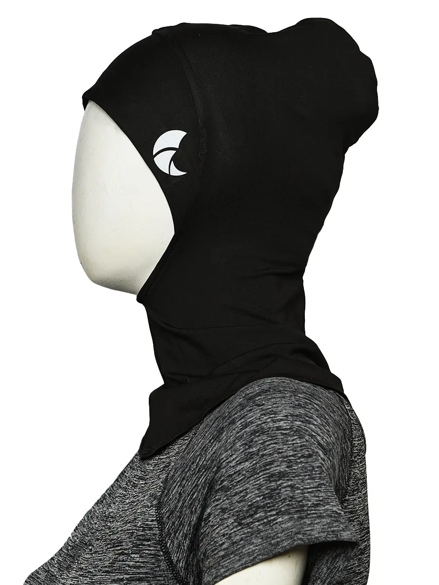 Hijab - Women Sports Headscarf - Black