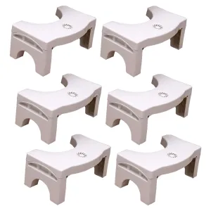 Kuber Step up Stool Foldable Air Freshener Box Nonslip Padding 35 x 20 x 8 cm.-Pack of 6