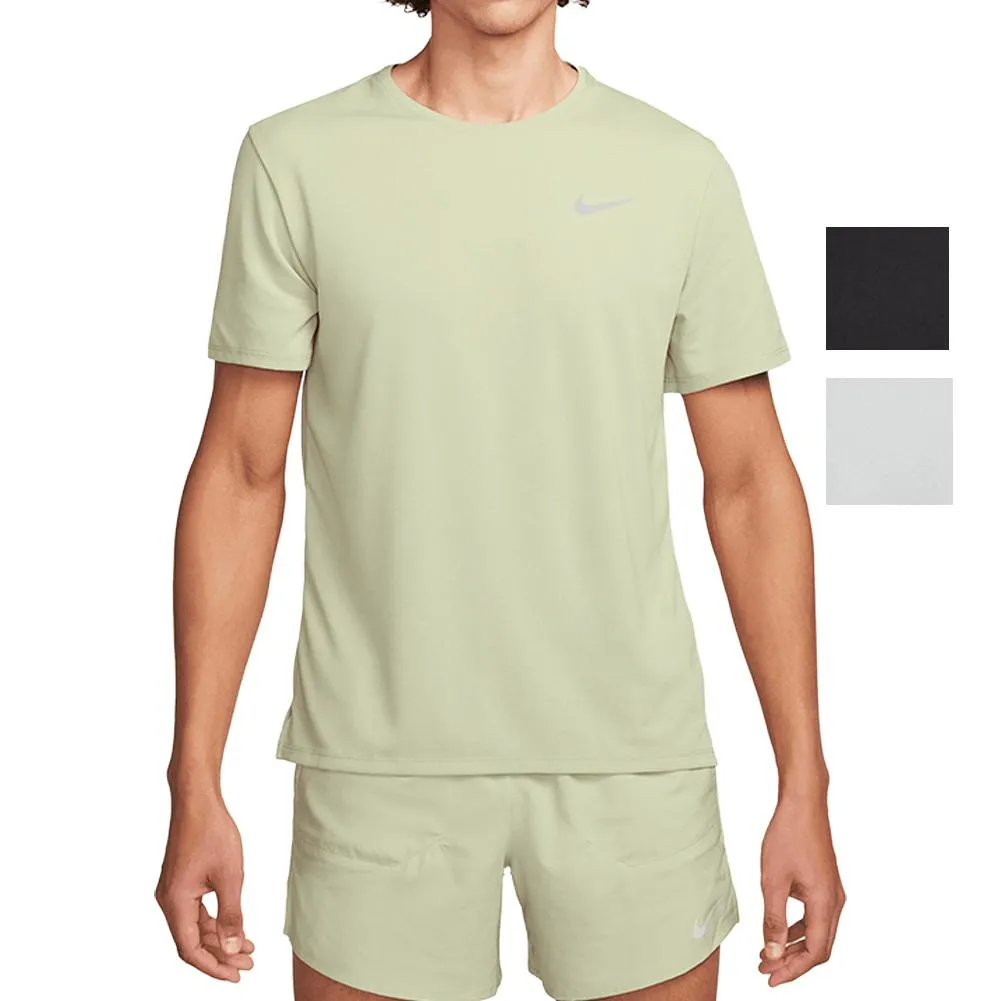 Mens Miler Dri-Fit UV Short Sleeve Running Top