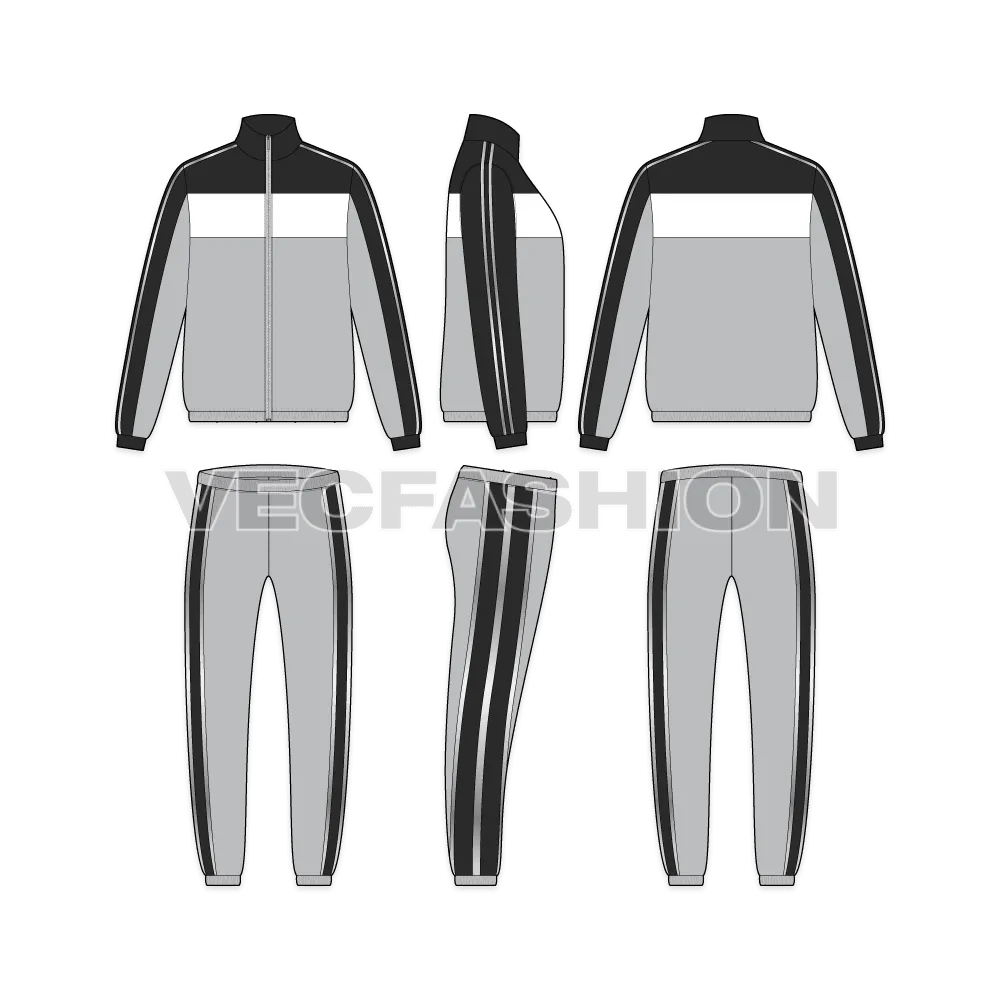 Mens Tracksuit with Reflective