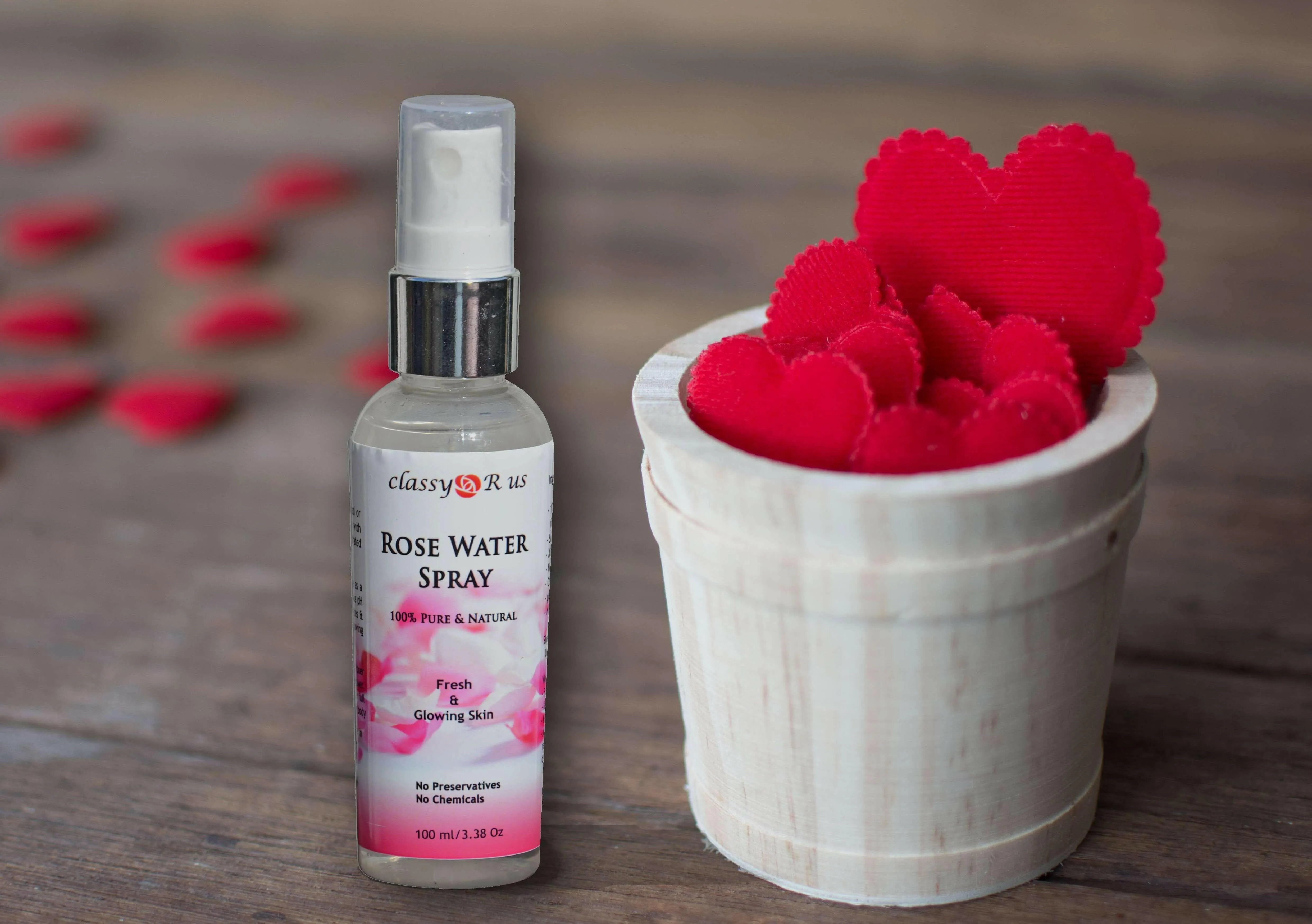 Natural Rose Water Spray