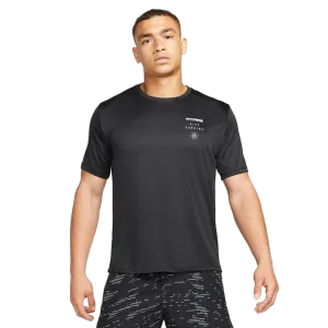 Nike Dri-Fit UV Run Division Miler Men's Graphic Short-Sleeve Top