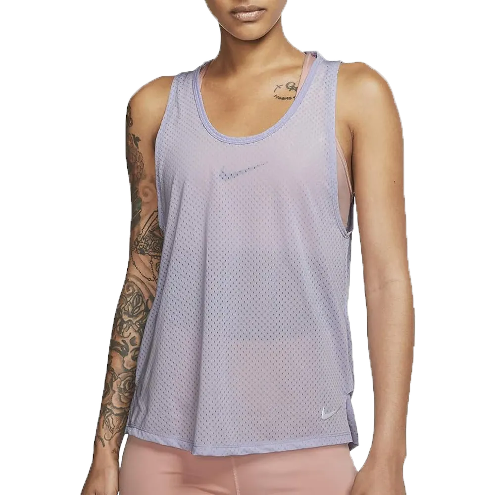 Nike Women's Miler Tank Breath Sleeveless Shirt