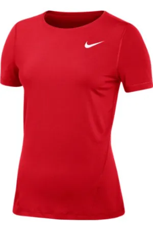 Nike Women's Pro Allover Mesh SS Top 2.0