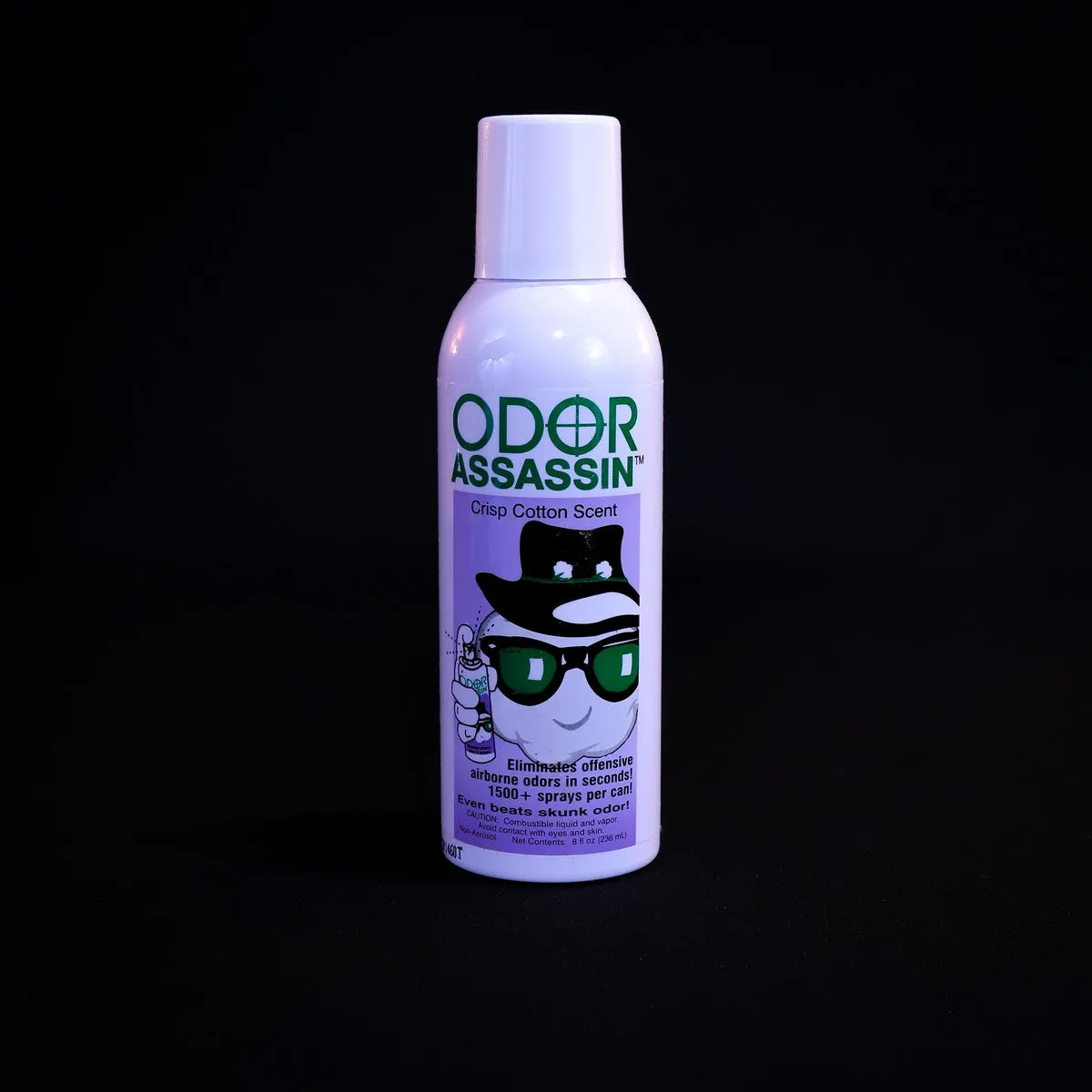 Odor Assassin 8 Oz Non Aerosol - Crisp Cotton