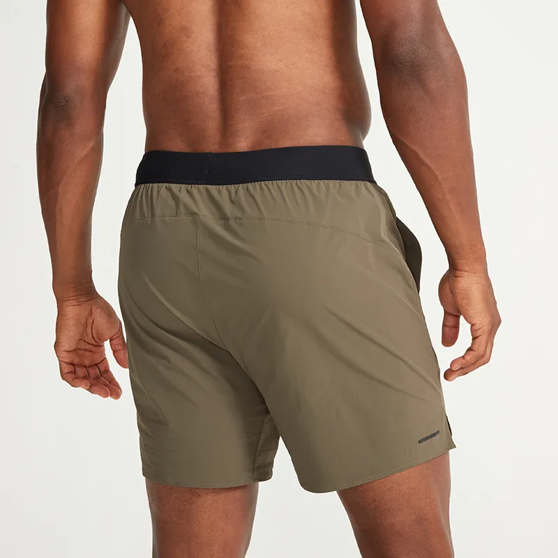 Olive ANY-WEAR™ Logo Short | Smart Apparel