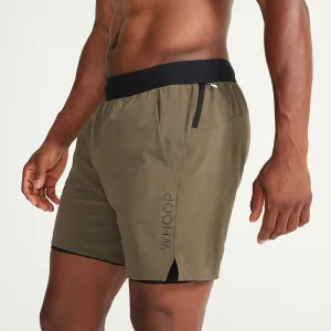 Olive ANY-WEAR™ Logo Short | Smart Apparel