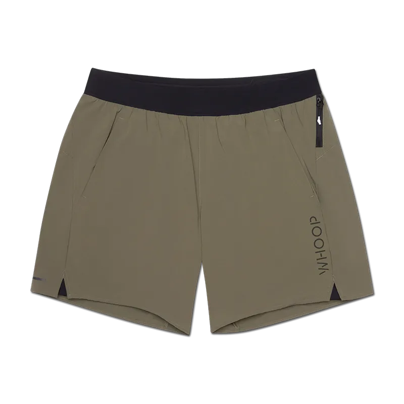 Olive ANY-WEAR™ Logo Short | Smart Apparel