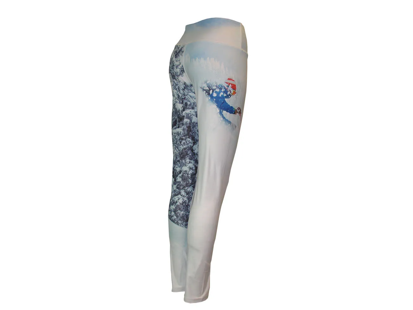 Pow Mountain Print Patterned All Sport Leggings