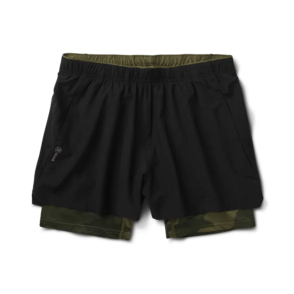 Roark Men's Bommer 3.5" Short - Black