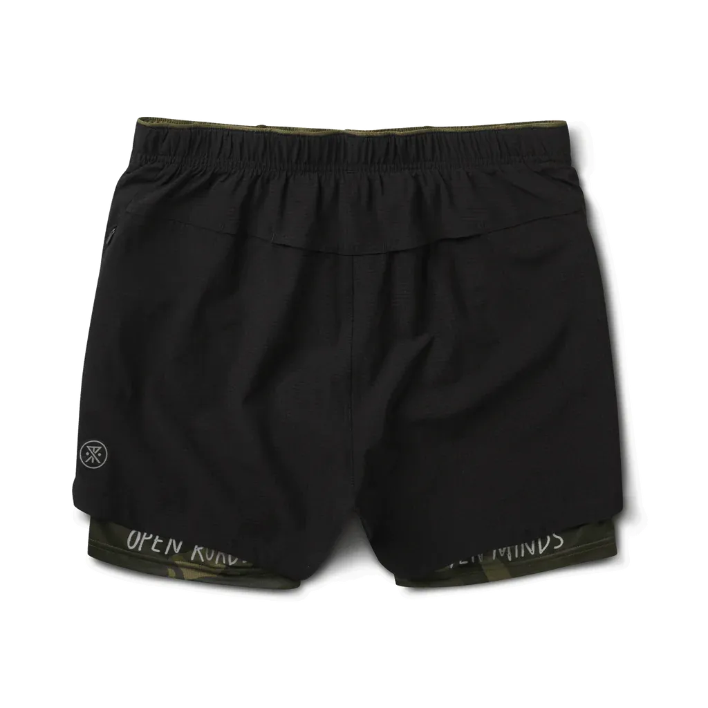 Roark Men's Bommer 3.5" Short - Black