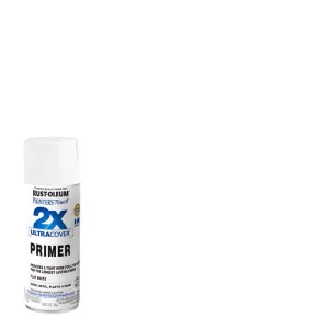 Rust-Oleum Painter's Touch 2X Ultra Cover Flat White Primer Spray 12 oz