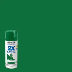 Rust-Oleum Painter's Touch 2X Ultra Cover Gloss Meadow Green Paint Primer Spray Paint 12 oz