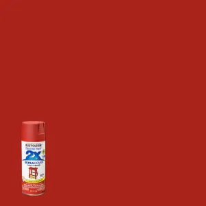 Rust-Oleum Painter's Touch 2X Ultra Cover Satin Paprika Paint Primer Spray Paint 12 oz