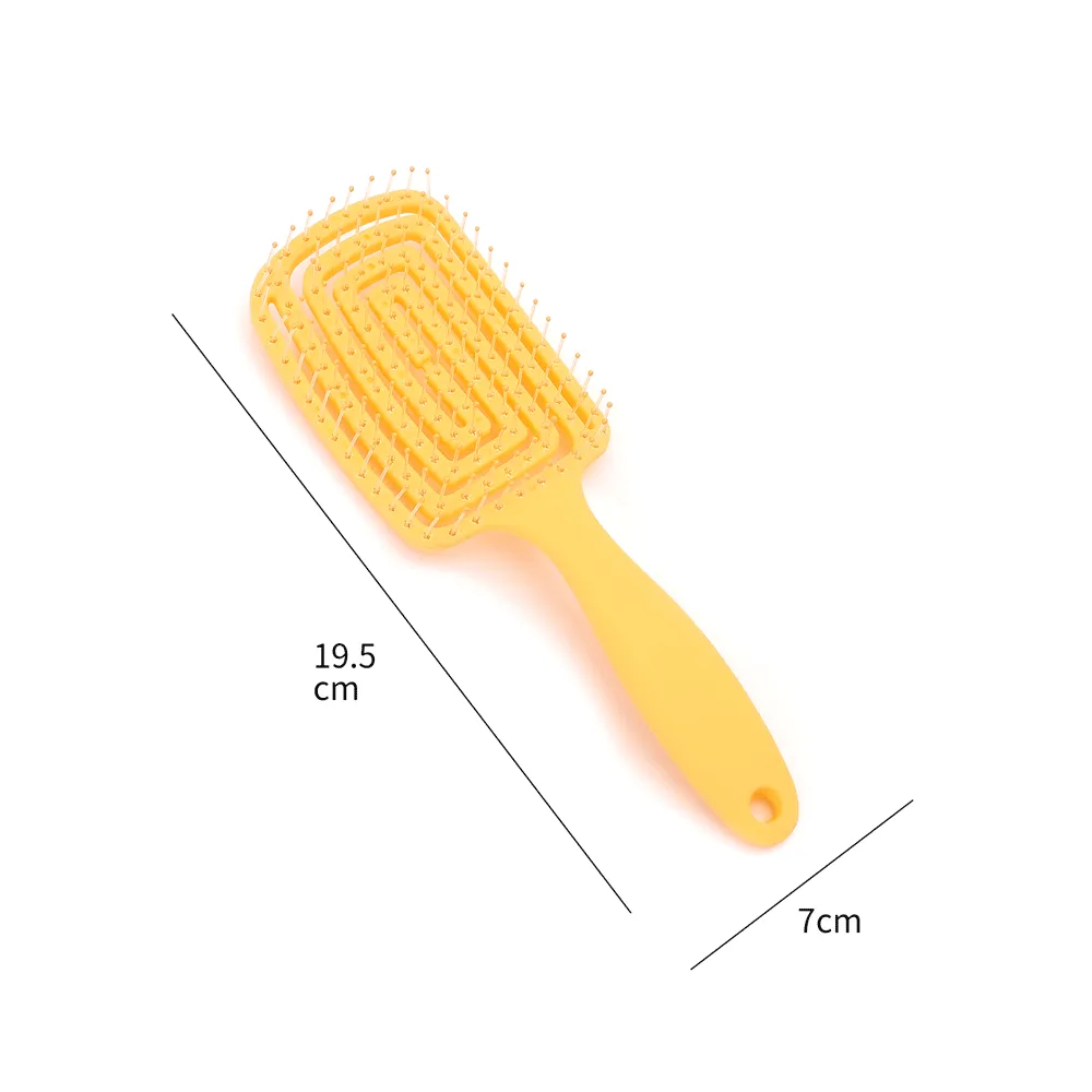 Square Shape Hair Massage brush.