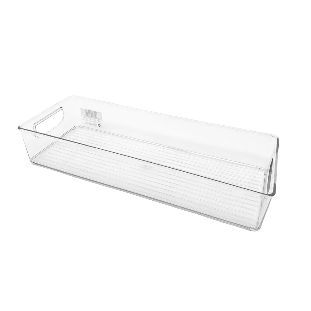 Stackable Storage Bin, 16 x 6 x 3