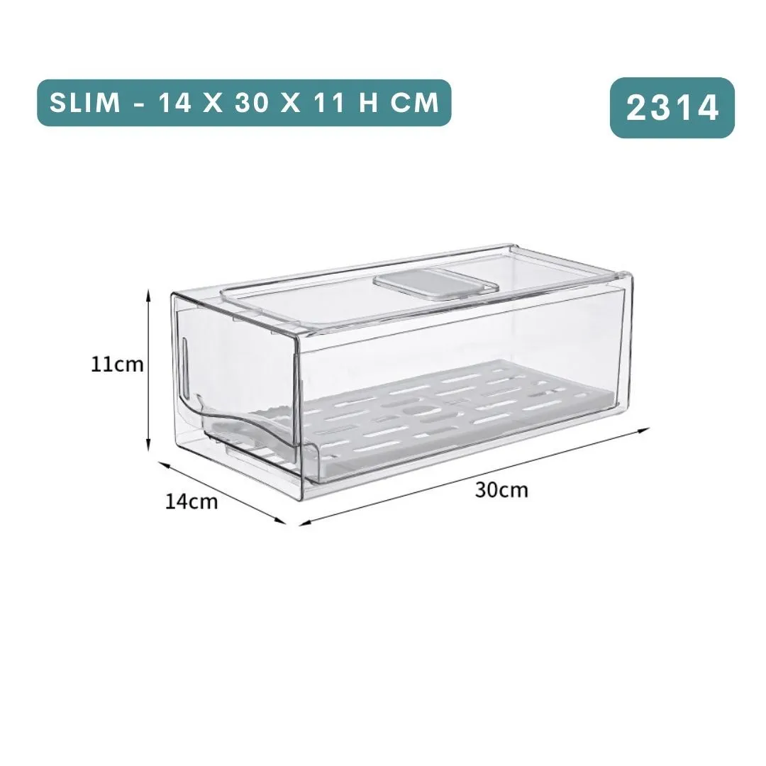 Wave Fridge Storage Deep Drawer 30cm