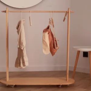 Wooden Clothing Rack · One Rack without Hangers